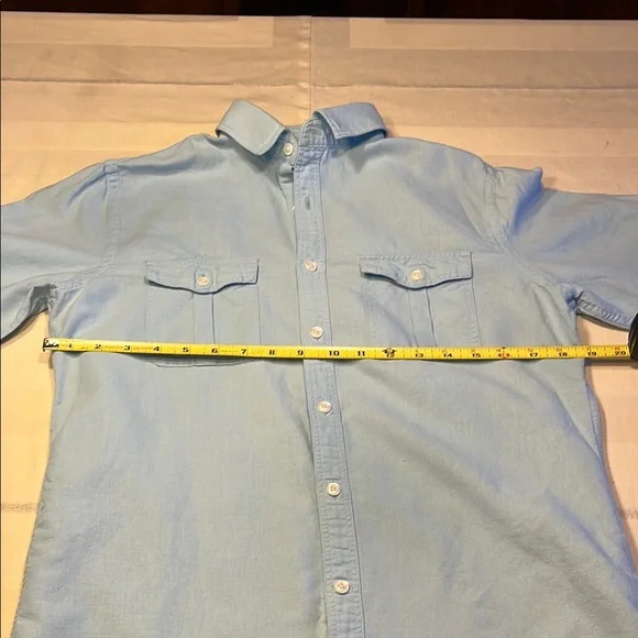 Express Men's  Light Blue Shirt Size Small - Picture 5 of 11
